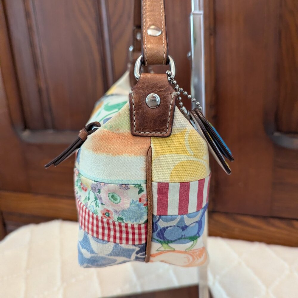 Vintage Coach Patchwork Mini Bag - image 4